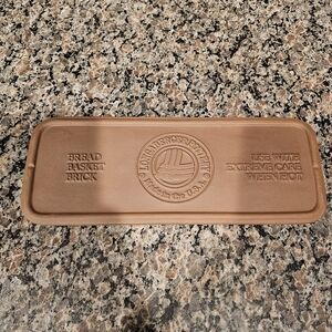 Longaberger Pottery Bread Basket Brick